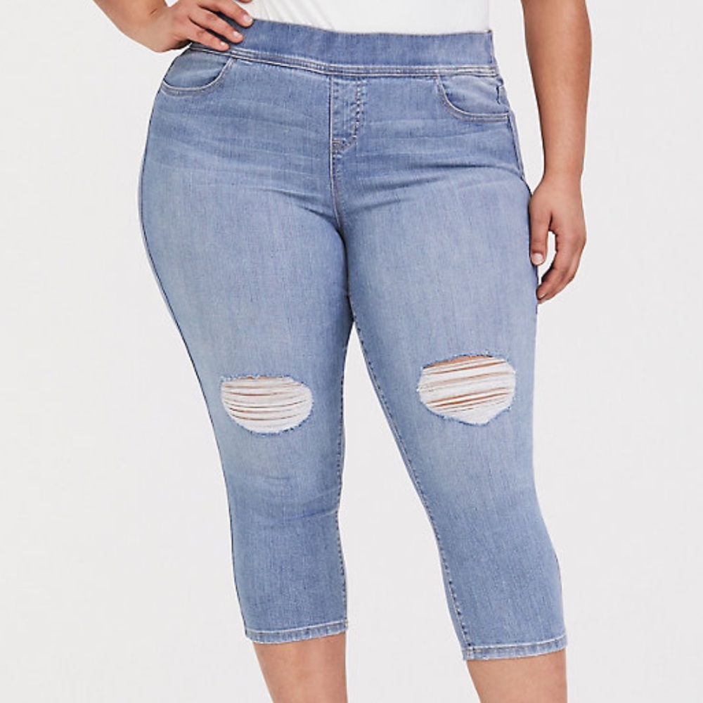 NWT Torrid Premium Crop Lean Jeans 4X/26